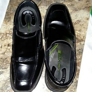 Men's black Kore shoes. W/ comfort gel. Sz. 10.5